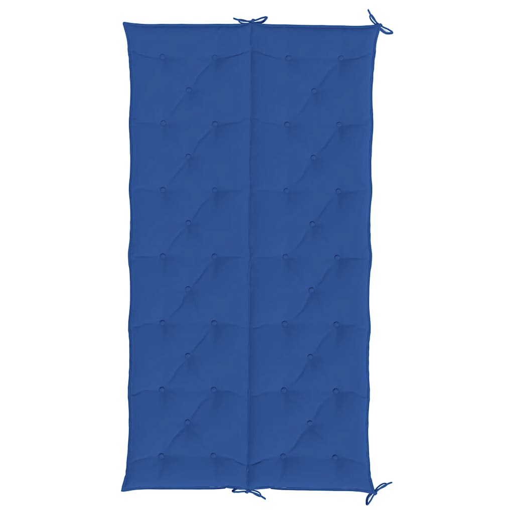 Garden Bench Cushion Blue 78.7"x(19.7"+19.7")x2.8" Oxford Fabric