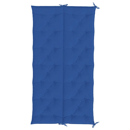 Garden Bench Cushion Blue 78.7"x(19.7"+19.7")x2.8" Oxford Fabric