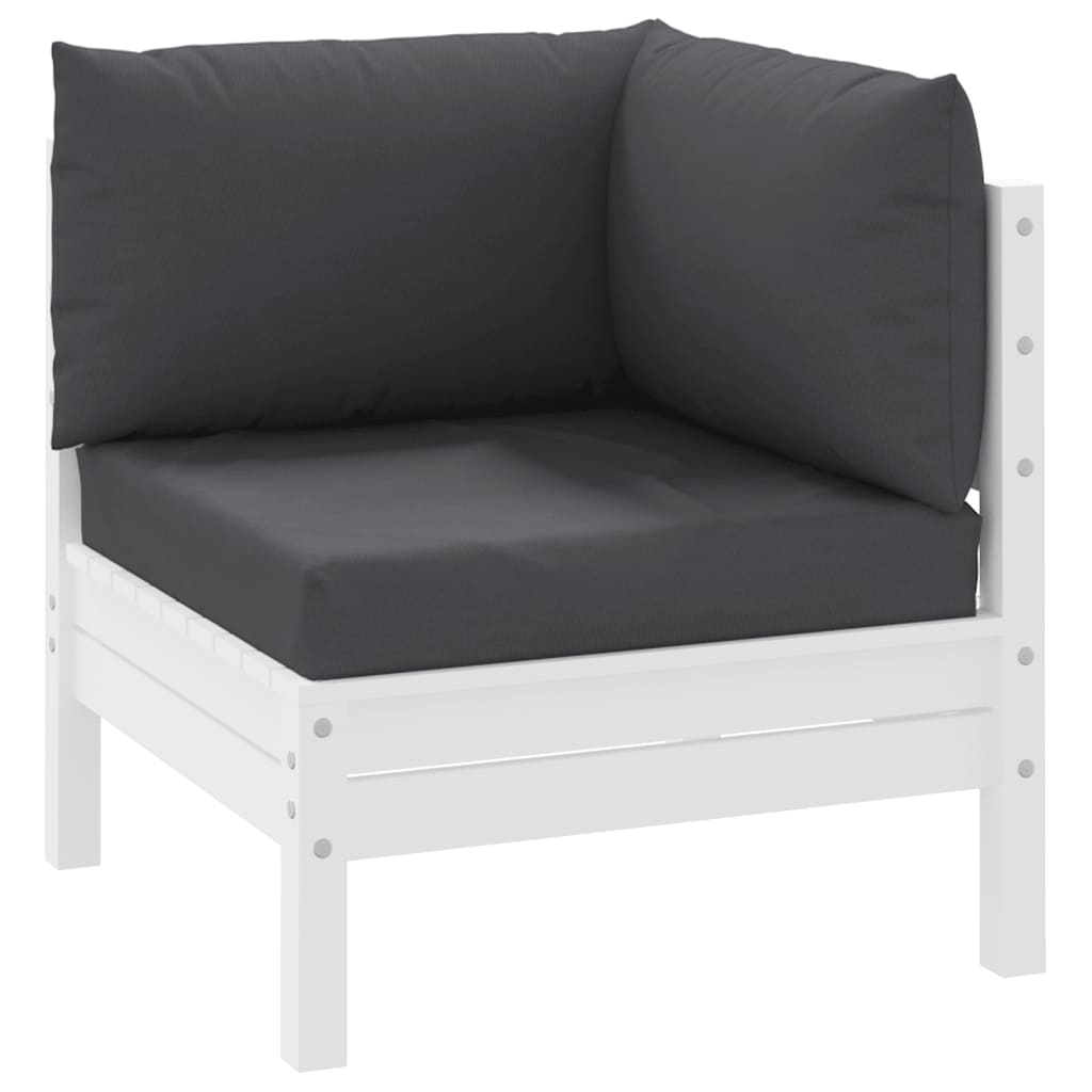 Pallet Cushions 3 pcs Anthracite Oxford Fabric