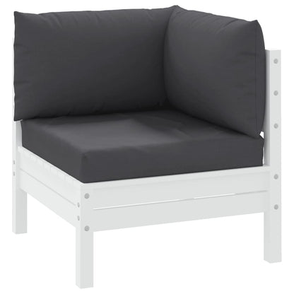 Pallet Cushions 3 pcs Anthracite Oxford Fabric