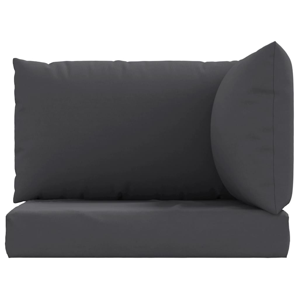 Pallet Cushions 3 pcs Anthracite Oxford Fabric