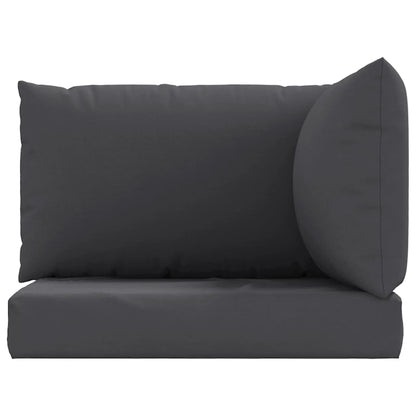 Pallet Cushions 3 pcs Anthracite Oxford Fabric