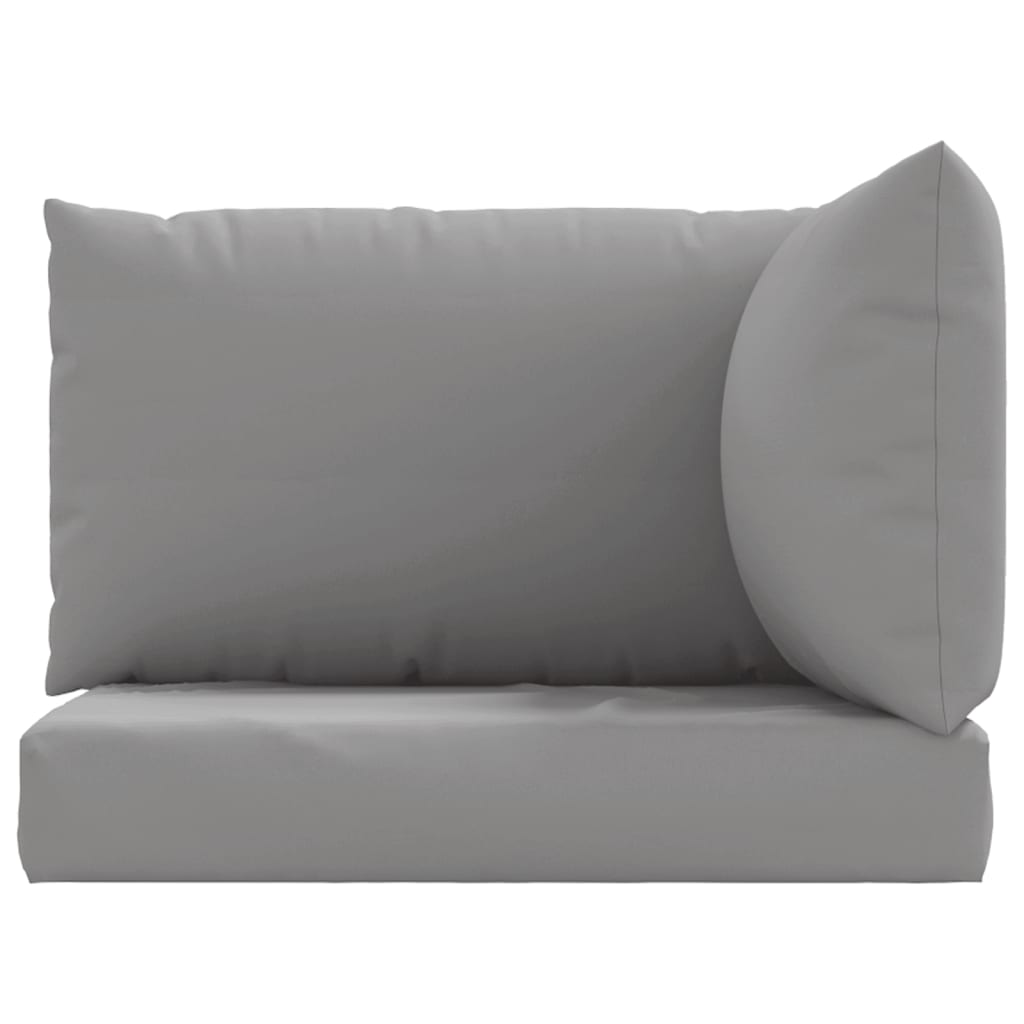 Pallet Cushions 3 pcs Gray Oxford Fabric