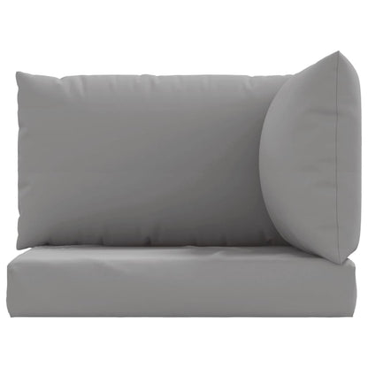 Pallet Cushions 3 pcs Gray Oxford Fabric