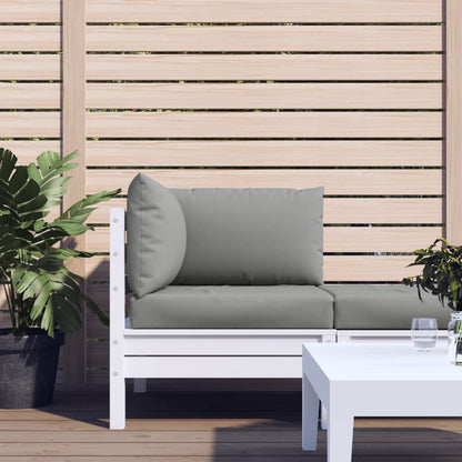 Pallet Cushions 3 pcs Gray Oxford Fabric