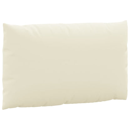 Pallet Cushions 3 pcs Cream White Oxford Fabric