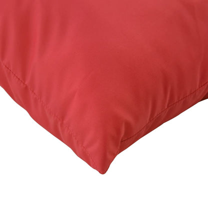 Pallet Cushions 3 pcs Red Oxford Fabric