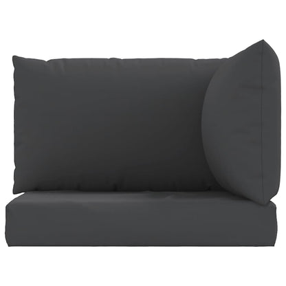 Pallet Cushions 3 pcs Black Oxford Fabric