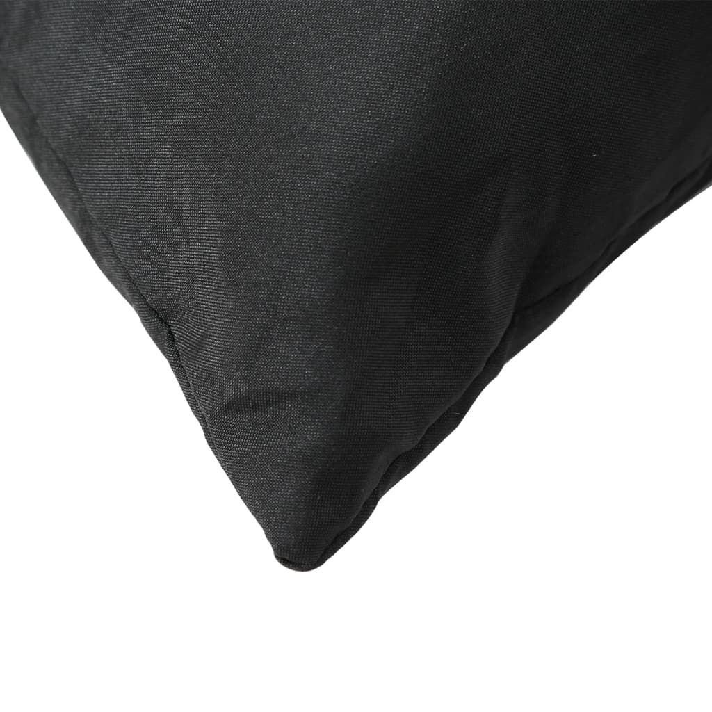 Pallet Cushions 3 pcs Black Oxford Fabric