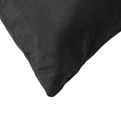 Pallet Cushions 3 pcs Black Oxford Fabric