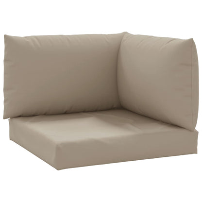 Pallet Cushions 3 pcs Taupe Oxford Fabric