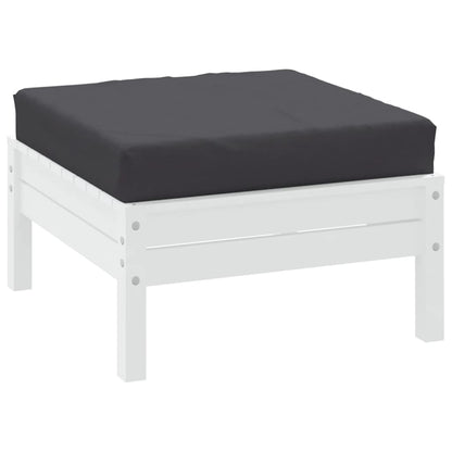 Pallet Cushion Anthracite 23.6"x23.6"x2.4" Oxford Fabric