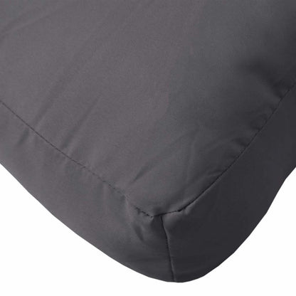 Pallet Cushion Anthracite 23.6"x23.6"x2.4" Oxford Fabric