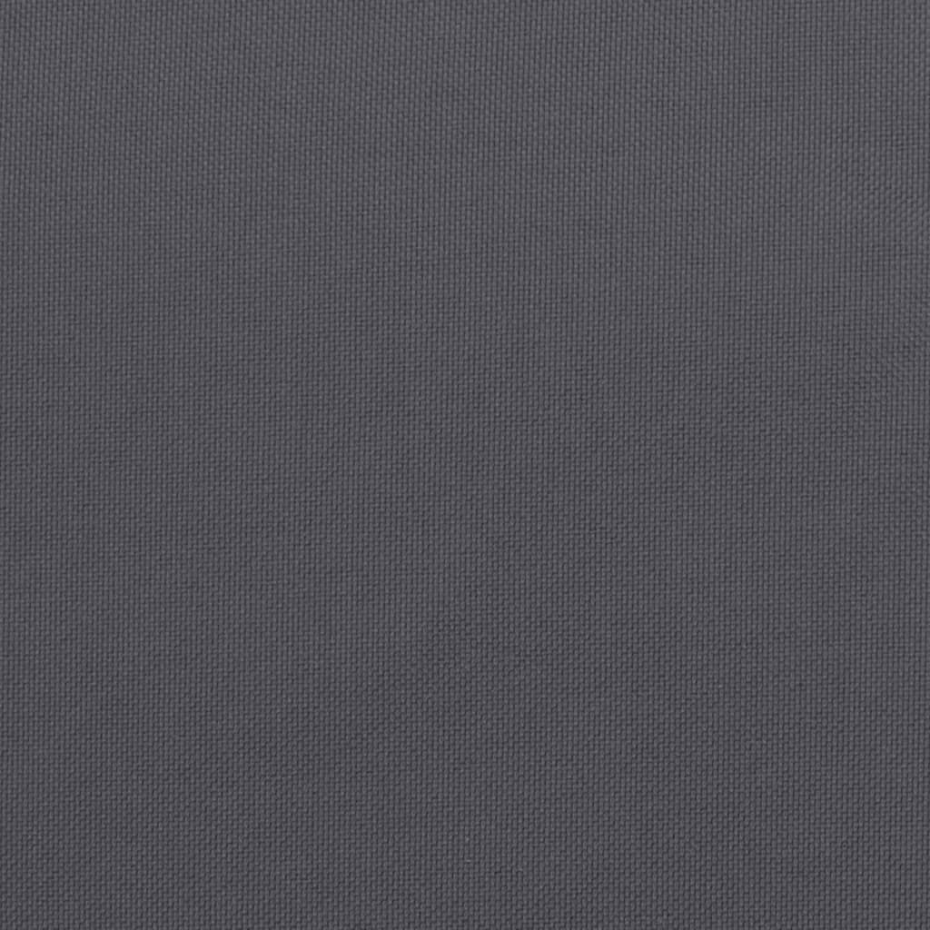 Pallet Cushion Anthracite 23.6"x23.6"x2.4" Oxford Fabric