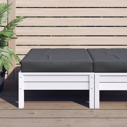 Pallet Cushion Anthracite 23.6"x23.6"x2.4" Oxford Fabric