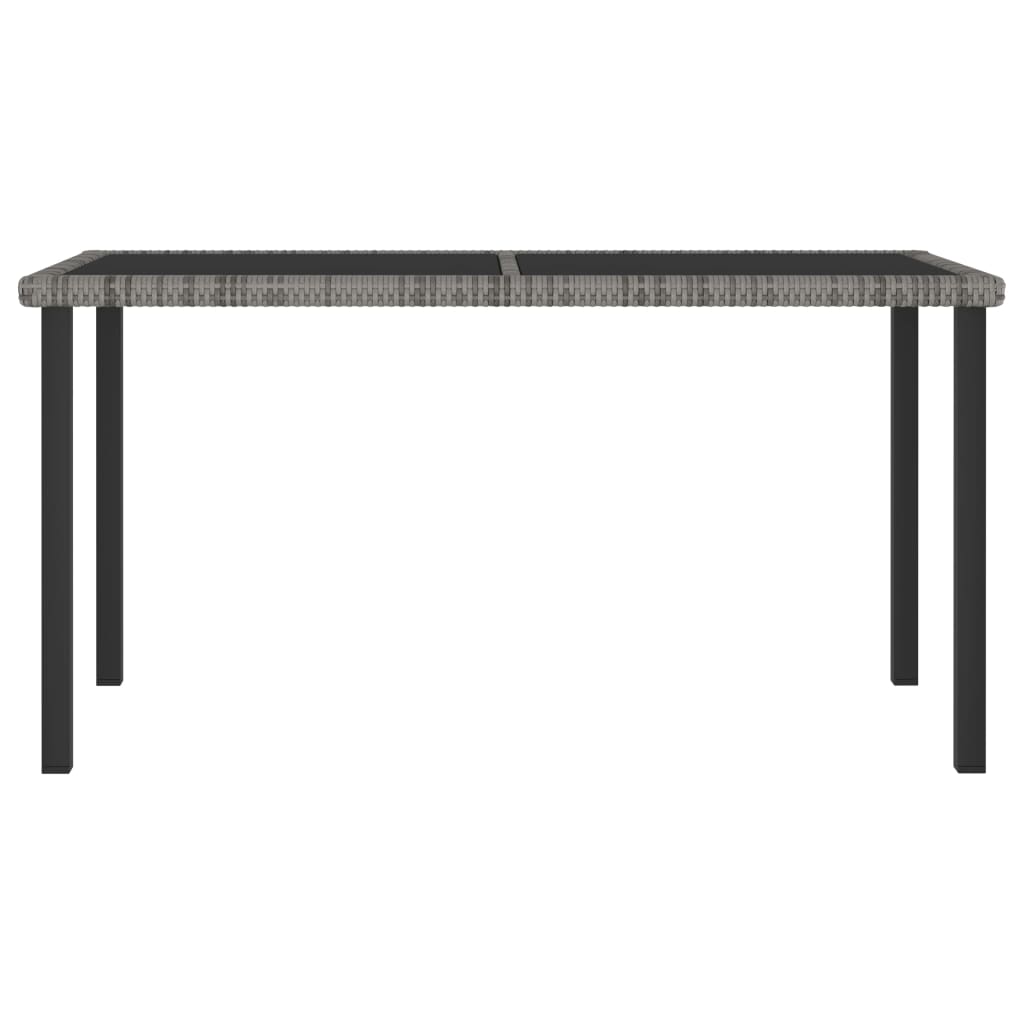 Garden Dining Table Grey