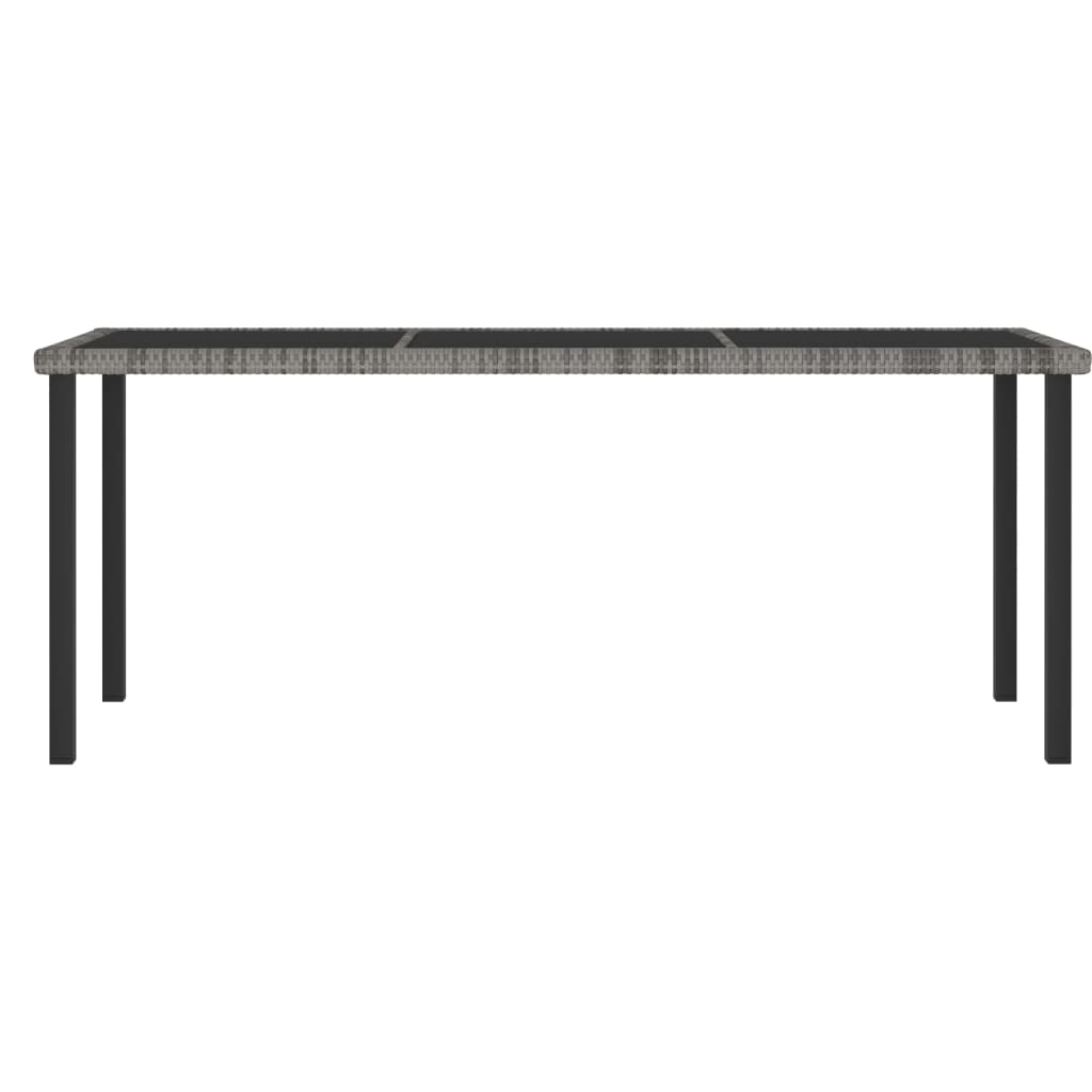 Garden Dining Table Grey