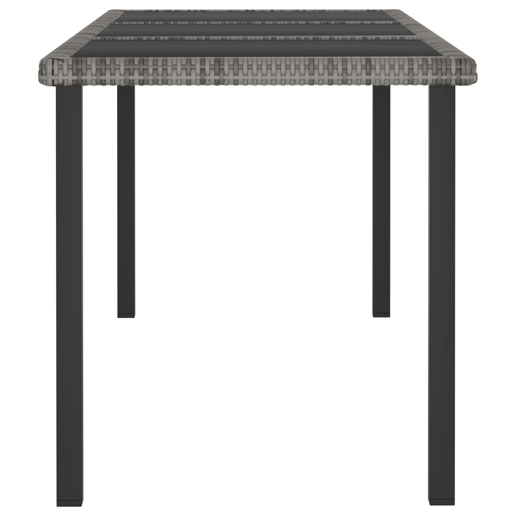 Garden Dining Table Grey