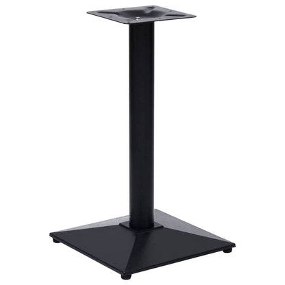 Bistro Table Leg Black 41x41x72 cm Cast Iron