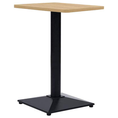 Bistro Table Leg Black 41x41x72 cm Cast Iron