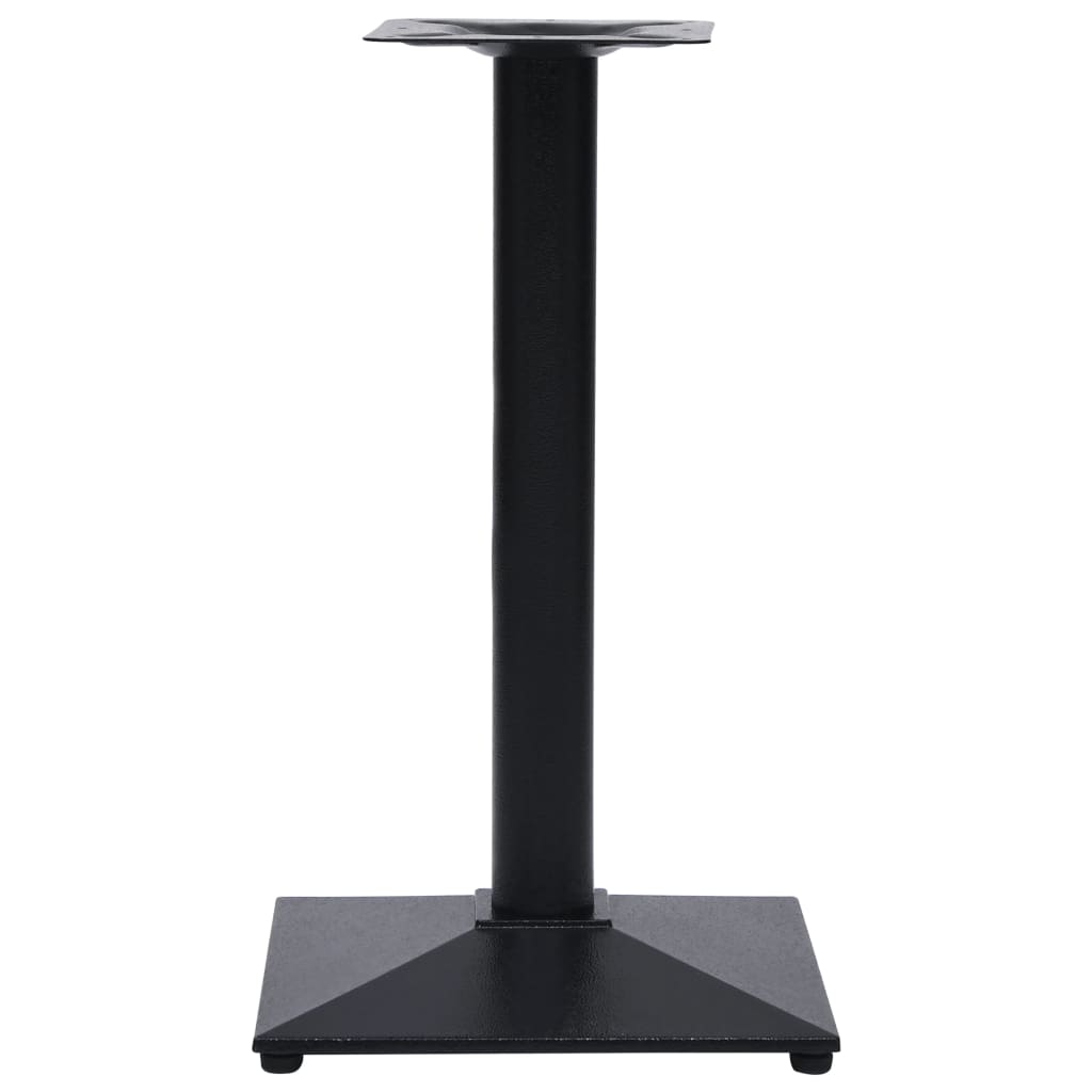 Bistro Table Leg Black 41x41x72 cm Cast Iron