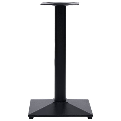 Bistro Table Leg Black 41x41x72 cm Cast Iron