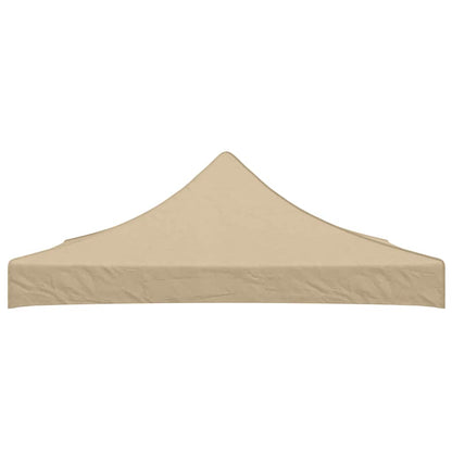 Party Tent Roof 3x3 m Beige 270 g/m²