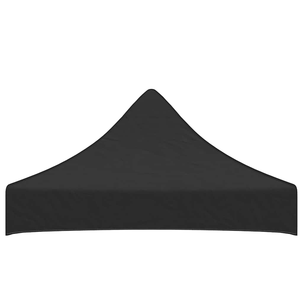 Party Tent Roof 2x2 m Black 270 g/m²