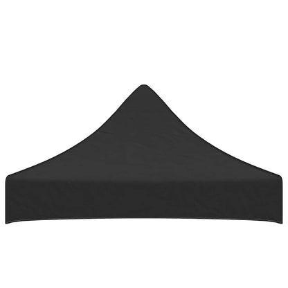 Party Tent Roof 2x2 m Black 270 g/m²