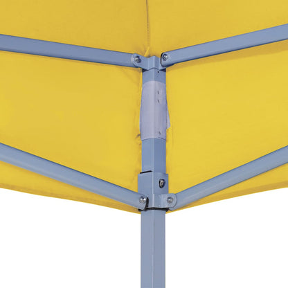 Party Tent Roof 2x2 m Yellow 270 g/m²