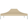 Party Tent Roof 4.5x3 m Beige 270 g/m²