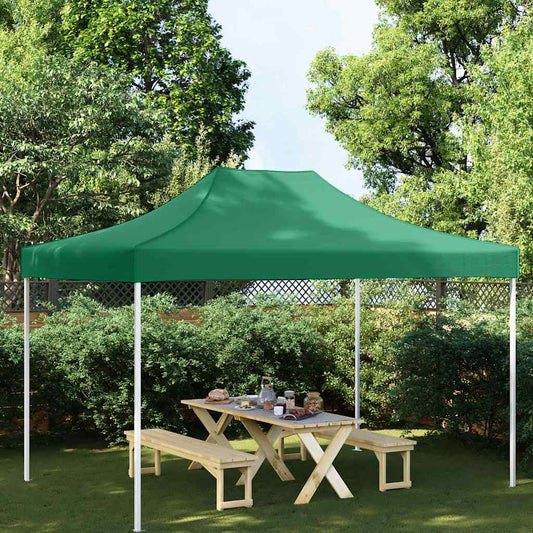 Party Tent Roof | Green | 600D oxford fabric with PVC coating | 4.5x3 m
