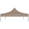 Party Tent Roof 4.5x3 m Taupe 270 g/m²