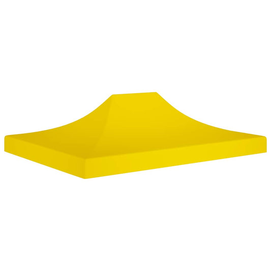 Party Tent Roof | Yellow | 600D oxford fabric with PVC coating | 4.5x3 m