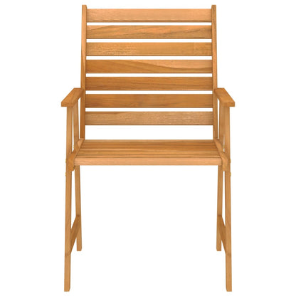 Outdoor Dining Set | Warm acacia wood tone