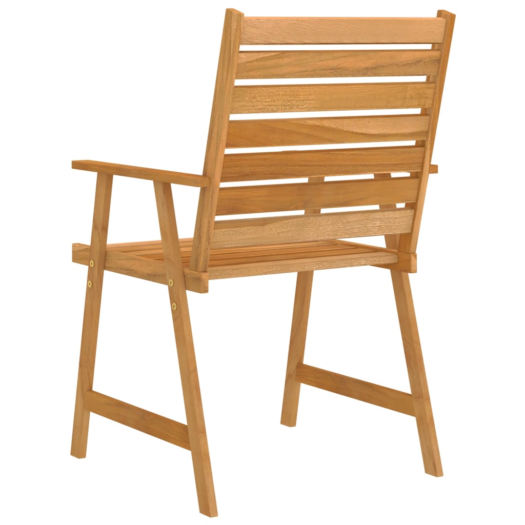 Outdoor Dining Set | Warm acacia wood tone