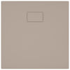 Shower Base Tray SMC Brown 80x80 cm