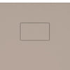 Shower Base Tray SMC Brown 80x80 cm