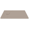 Shower Base Tray SMC Brown 90x80 cm
