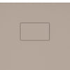 Shower Base Tray SMC Brown 90x80 cm