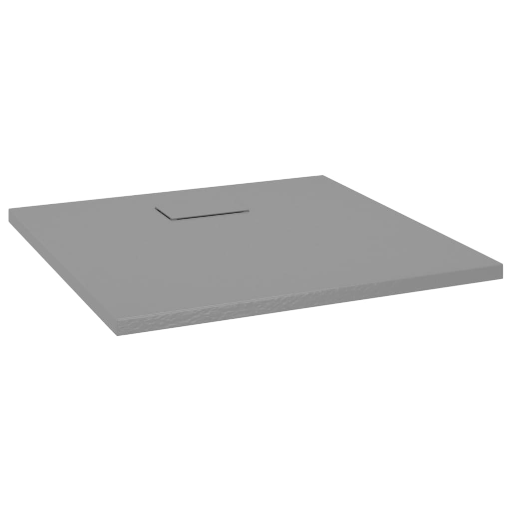 Shower Base Tray SMC Gray 35.4"x35.4