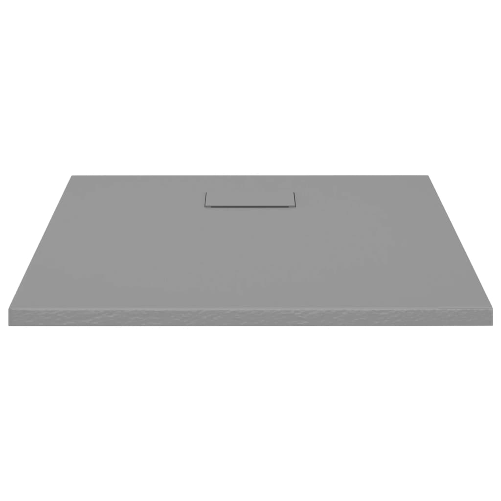 Shower Base Tray SMC Gray 35.4"x35.4