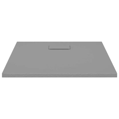 Shower Base Tray SMC Gray 35.4"x35.4
