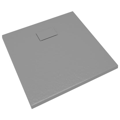 Shower Base Tray SMC Gray 35.4"x35.4