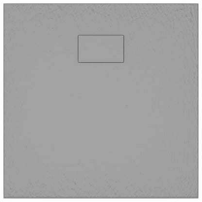 Shower Base Tray SMC Gray 35.4"x35.4