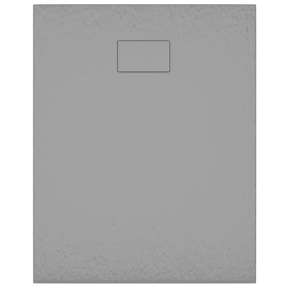 Shower Base Tray SMC Grey 100x80 cm