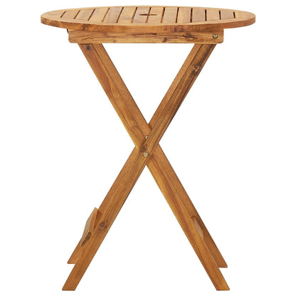 Garden Dining Set | Natural wood | Solid acacia wood | Compact