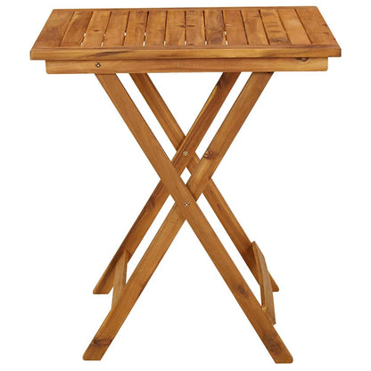 Garden Dining Set | Wooden Brown | Solid Acacia wood | Compact | Foldable