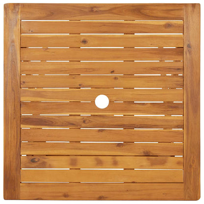 Garden Dining Set | Wooden Brown | Solid Acacia wood | Compact | Foldable