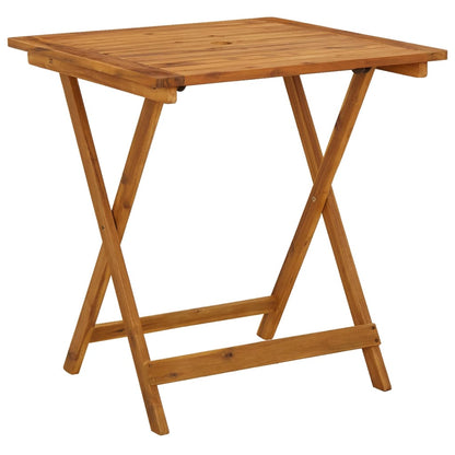 Garden Dining Set | Natural Wood | Solid Acacia Wood | Compact | Foldable